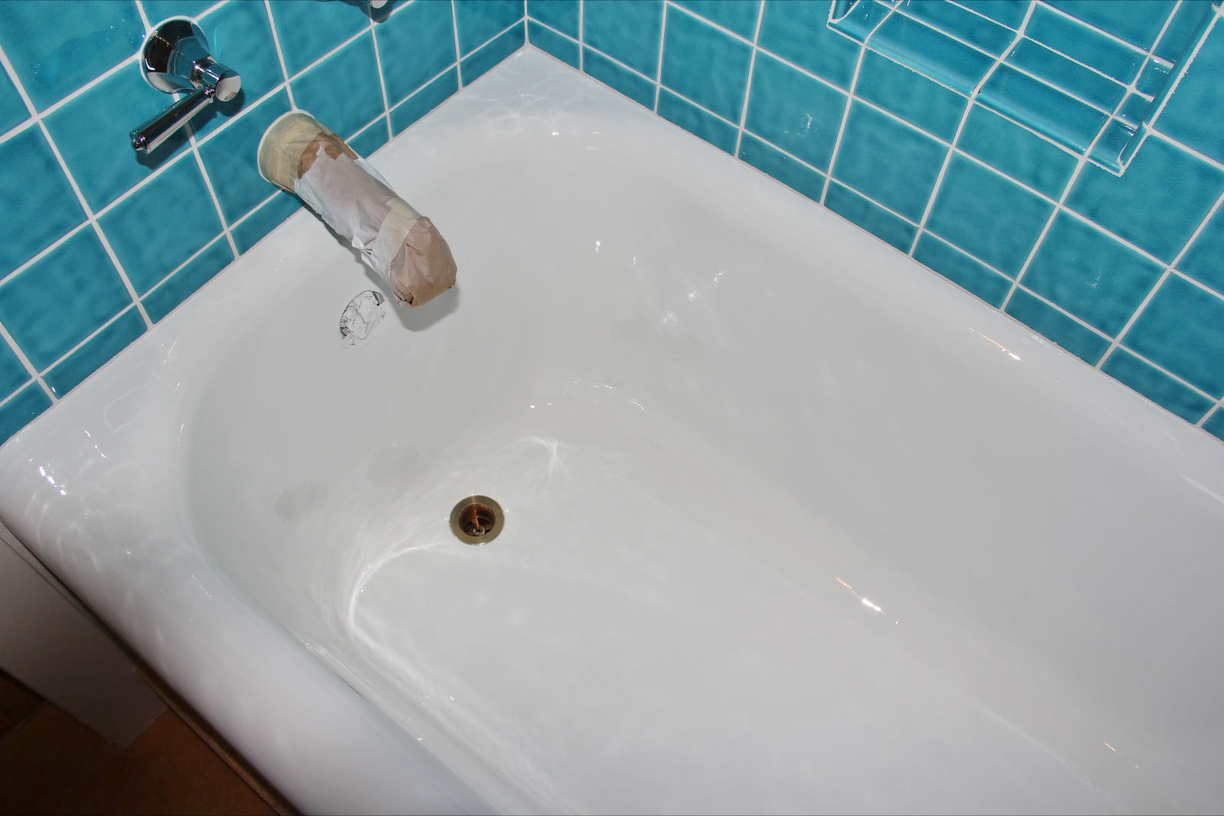 Professional bathtub refinishing